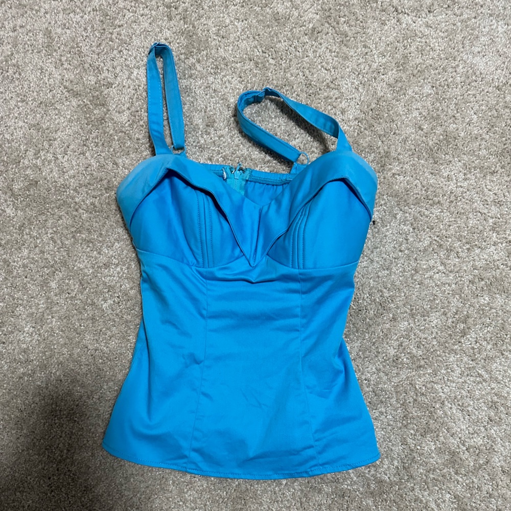 XS MAN-EATER TOP IN BLUE